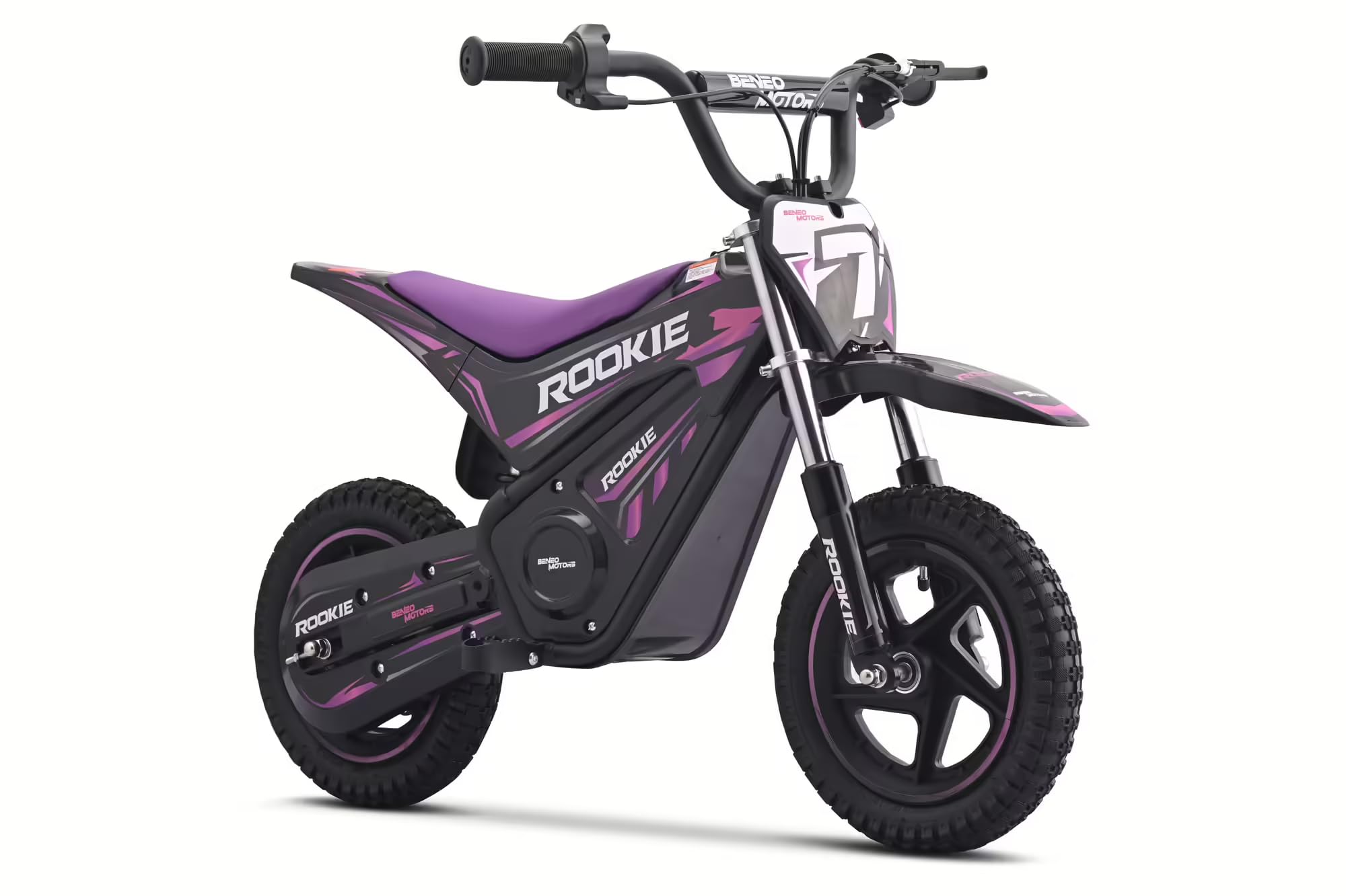 Pocket bike elettrica per bambini ROOKIE 24V (12") | Batteria al litio | Motore brushless 250 W | Freno a disco