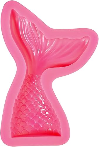 Miniatura 2 de Funshowcase cola de sirena Candy – Molde de silicona para repostería, decoración de fondant pastel cupcake Topper decoración, chocolate, pastelería,