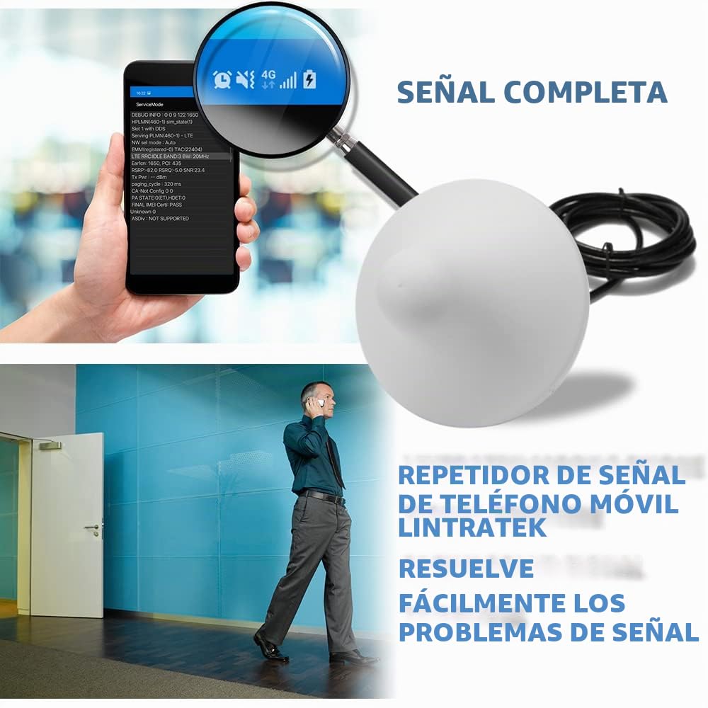 800900 1800 2100MHz Amplificador de señal de teléfono Celular Amplificador de señal móvil de Banda cuádruple 2G 3G 4G LTE Repetidor Celular gsm DCS WCDMA Set