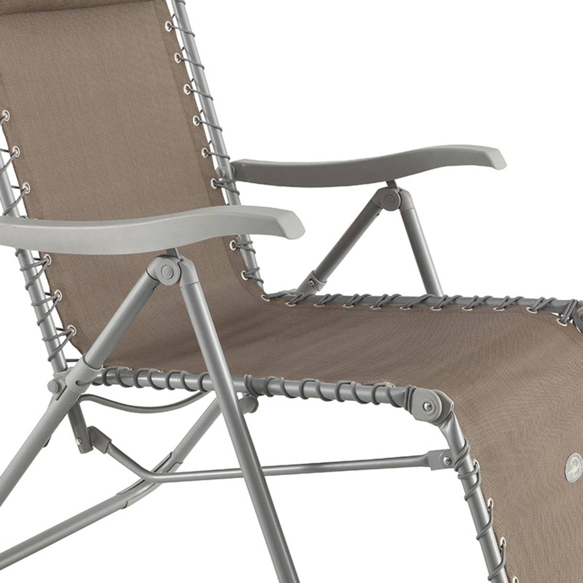 Hespéride Fauteuil détente d'extérieur Silos Taupe