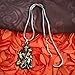 Shiv Jagdamba God Hanuman Pendant for Men & Women Lord Bajrang Bali Locket for Good Health & Wealth 22 inch Snake Chain, Free Size, Metal, No Gemstone