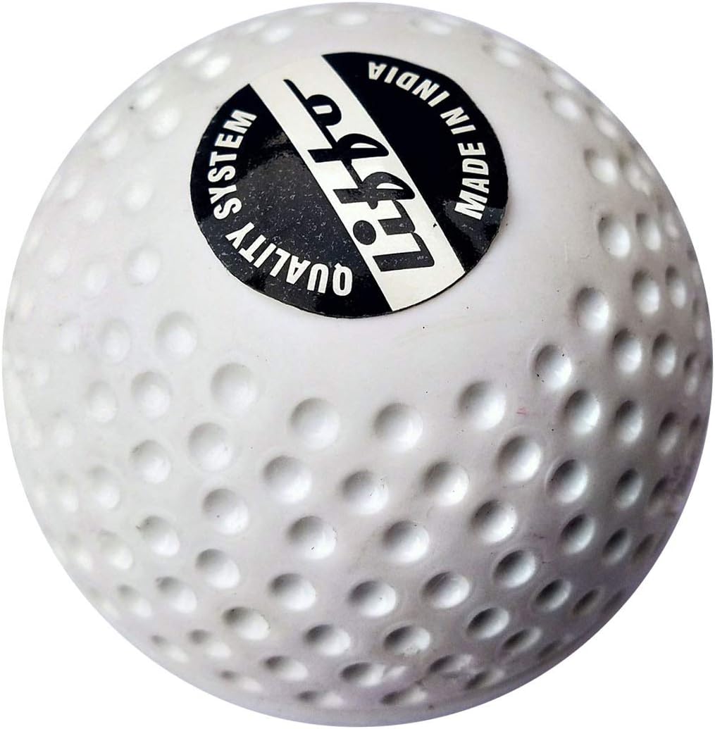 Match Field Hockey Ball (White, hockeyball1) (1)
