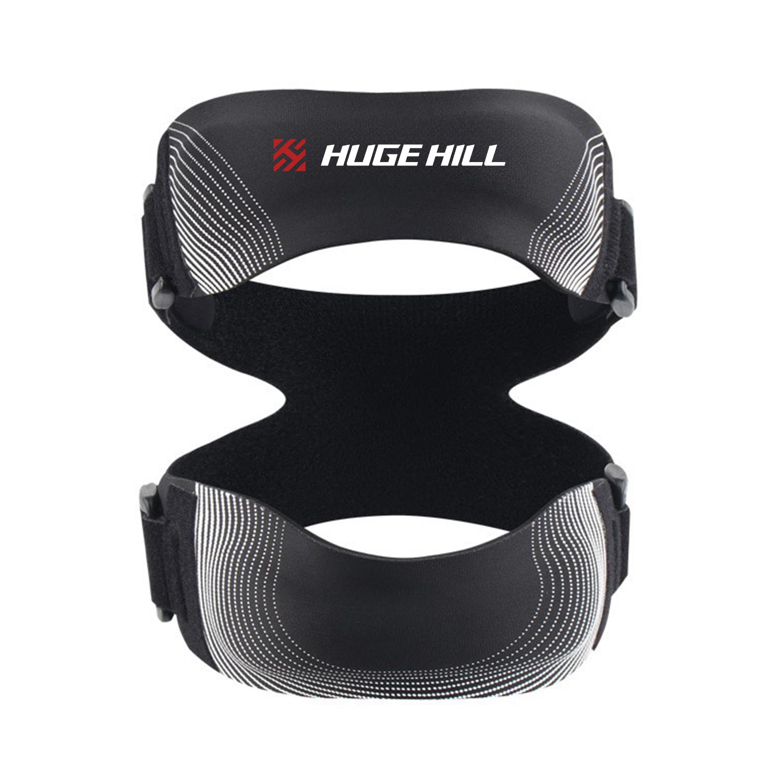 ZIMAOSHAN Knee Brace with Patella Knee Strap – Adjustable Compression Support Sleeve for Men & Women, Breathable Knee Brace for Running & Basketball,