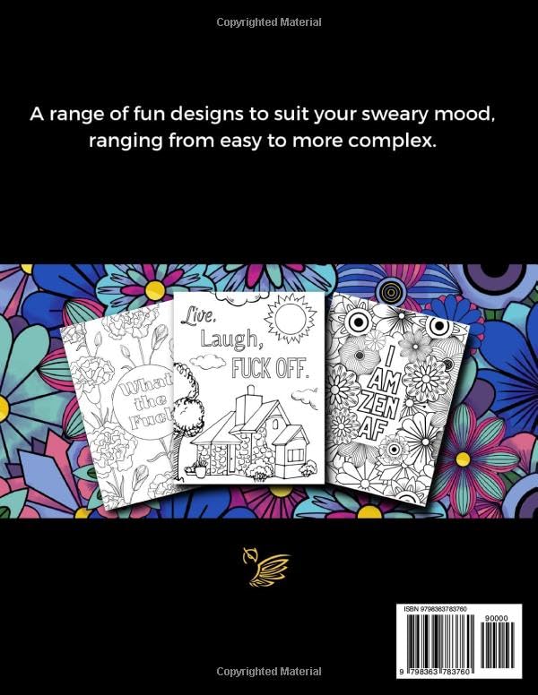 FFS. A Swear Word Colouring Book for Adults: Swear Word Coloring Book for Adults with Funny Images, Great for Anxiety Relief, Relaxation and as a Gift for Christmas and Birthdays - Image 2