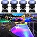 GreenSun - Lámpara para estanque de jardín RGB, 8 W, 36 ledes,...