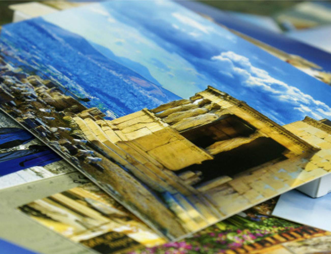 HOSTEESSCHOICE Travel postcards,Set of 30 Post cards variety pack depicting from Around the World Famous Travel Sites,Assorted Postcards Bulk, 4 x 6 -Athens