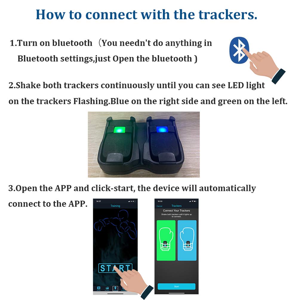 Amazon | スマートボクシング トラッカー ボクシング センサー パンチ
