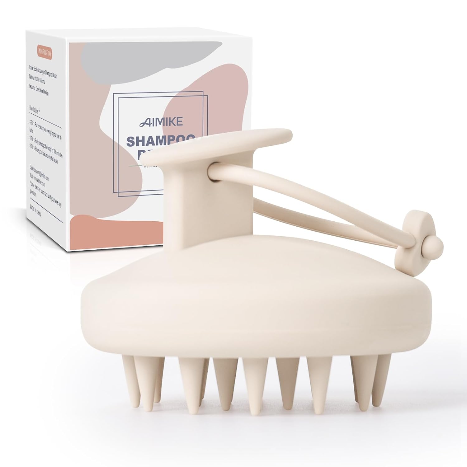 XURJUMI Baby Kamm & Badebürste Set 3-teilig - Weiche Silikonborsten Für Neugeborene