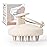 AIMIKE Scalp Massager Shampoo Brush, Soft Silicone Scalp Scrubber, Scalp Brush/Exfoliator for Washing Hair Dandruff, Scalp Massager Hair Growth Stimulator, Wet Dry Scalp Hair Scrubber - Oatmeal
