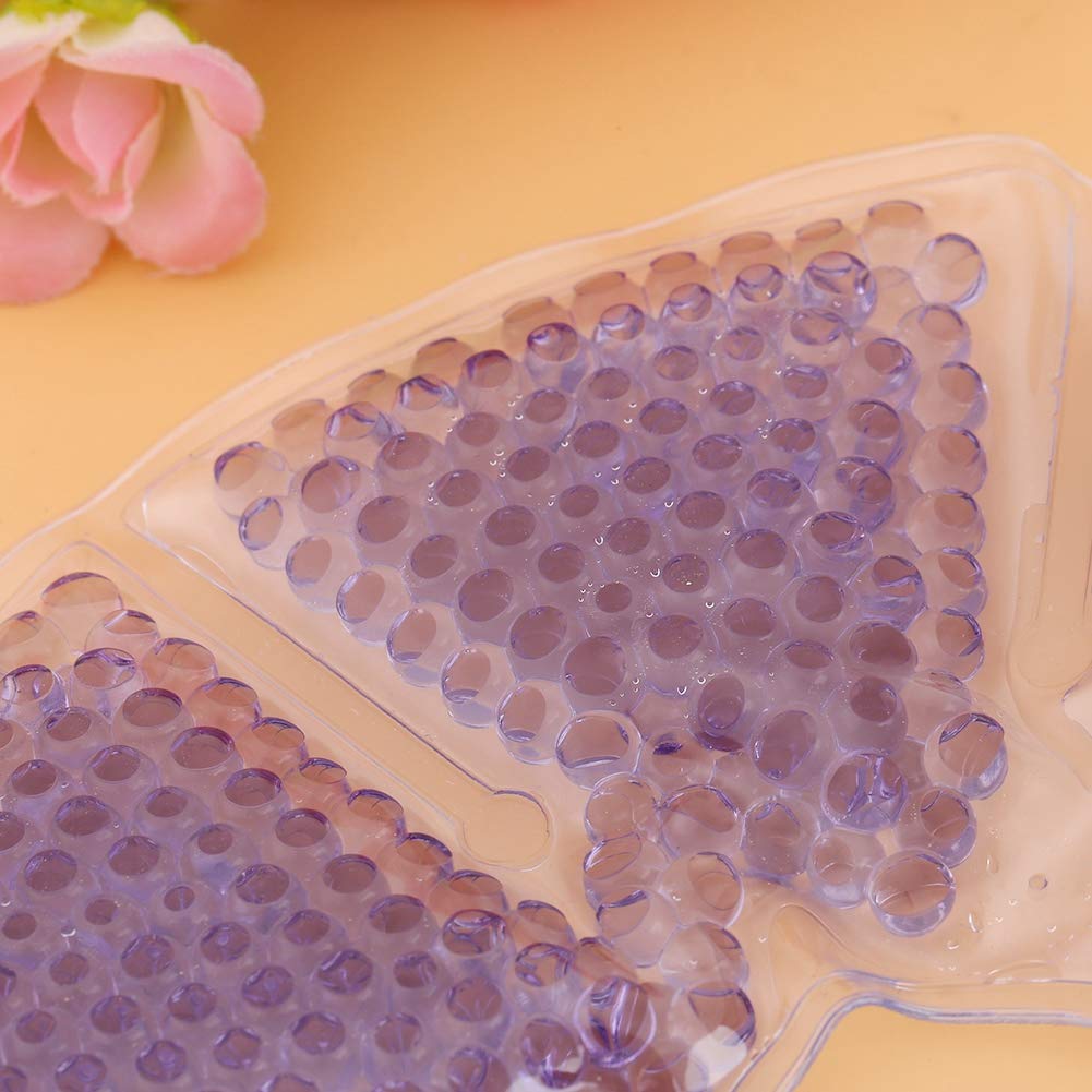 Akozon Coussin de Thérapie Mammaire 3 en 1 Réutilisable pour les Mères Qui Allaitent - 2 Pièces - Utilisation Chaude et Froide, Améliore la Production de Lait, Réduit