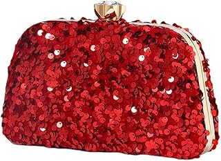 Women Banquet Bag Ladies Sequin Chain Evening Bag Party Hand Bag Female Accessories