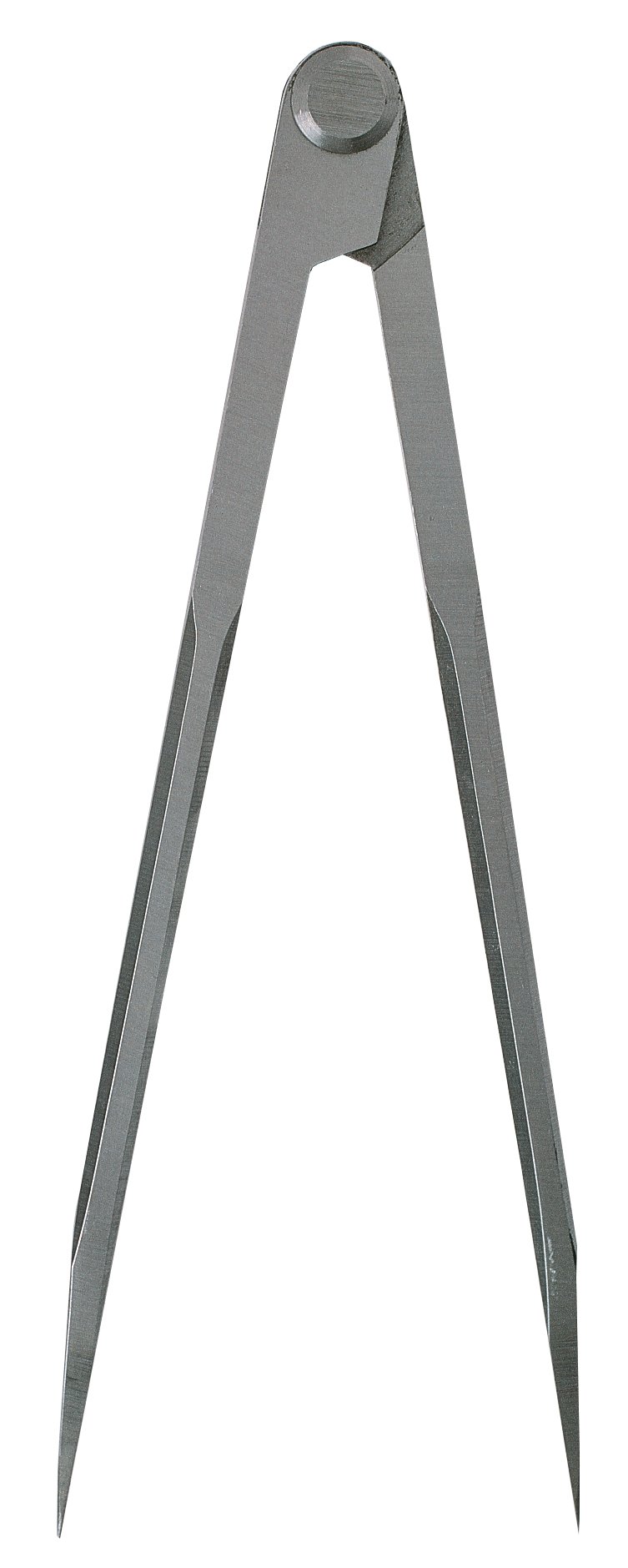 Spitzzirkel mit Nietscharnier DIN 6486 aus Stahl, Länge: 800 mm