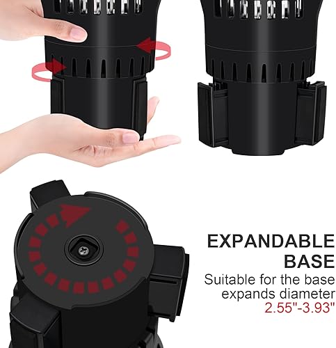 Miniatura 4 de Taza de café de viaje inteligente de 12 V24 V con control de temperatura para automóvilcamión, taza de viaje eléctrica con calefacción y