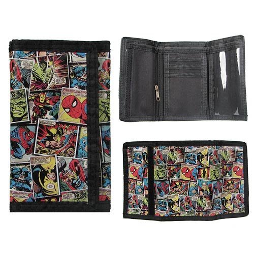 BB DesignsBB Designs Marvel Comic Mania Velcro Wallet