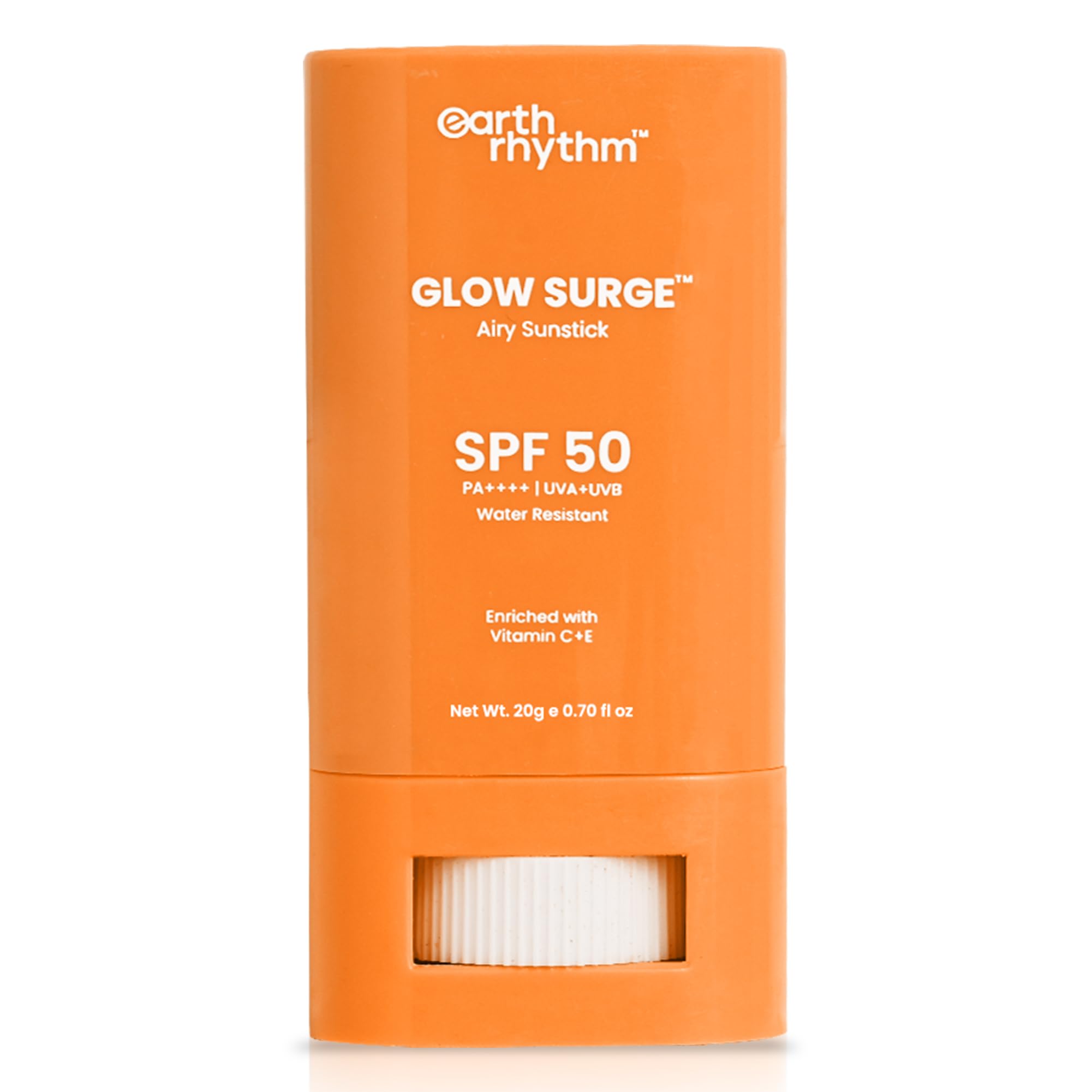 Glow Surge Vitamin C & E Sunstick SPF 50 – Brightening, No White Cast, Oxybenzone-Free, Vegan