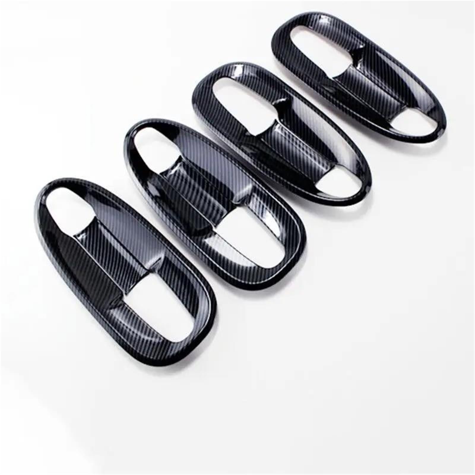 Hjkdsz Carbon Bowl Car Door Protection For Benz For Vito W447 For V-Class 2014-2020 Car Door Handle Cover Exterior Door Handle Trim Cover(Carbon Bowl)