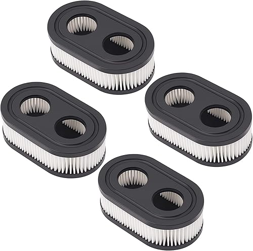 Briggs and Stratton 593260 - Filtro de cartucho de filtro de aire para cortacésped 798452, serie Engine 4247 5432 5432K 09P702, accesorios de