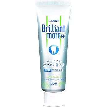 Lion Dental Paste, Dent Health Brilliant More Double, Citrus Mint, 3.2 oz (90 g), Green Mint