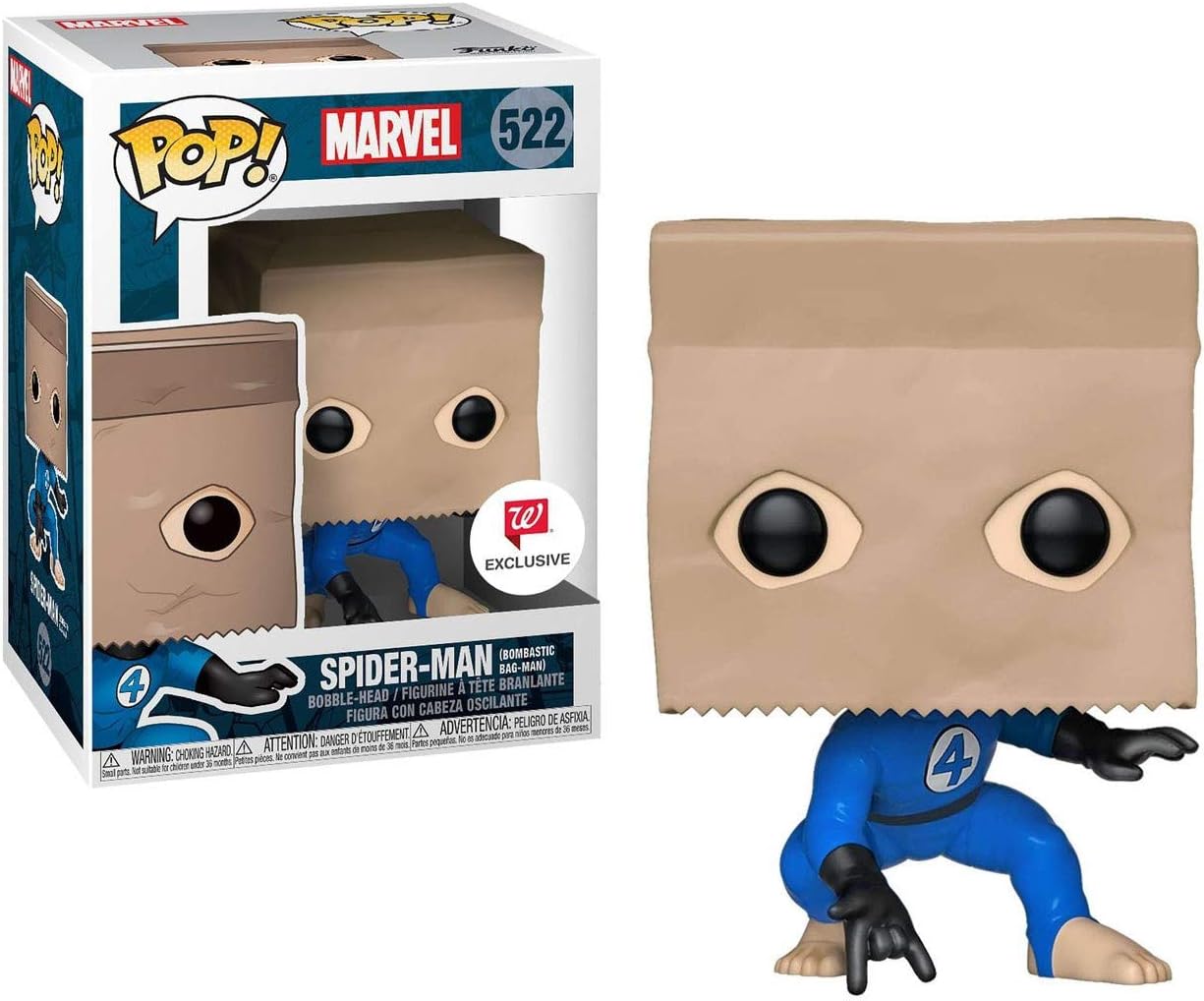 Funko Pop Spider-Man Bombastic Bag-Man Exclusive