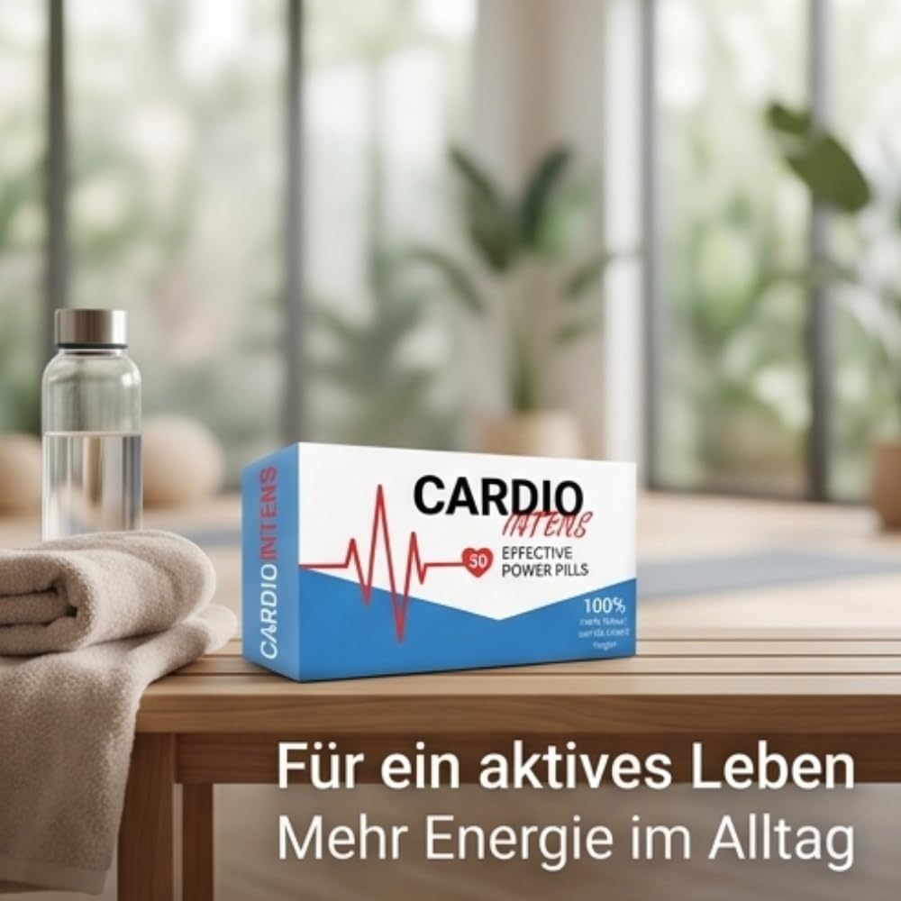 CARDIO Herz: Reguliert den Blutdruck - unterstützt Gesundheit schneller zu erreichen - Deutsche Herstellung