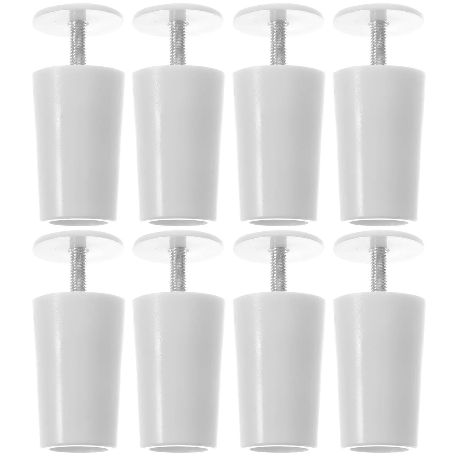 LOVIVER 8Pcs Roller Shutters Stop Replacement,Shutters Stoppers Buffer,Furniture Fittings White PP Shutters Window Stopper for Door