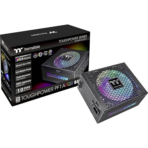 Thermaltake Fuente DE ALIMENTACION ATX PF1 ARGB 850W PS-TPD-0850F3FAPE-1