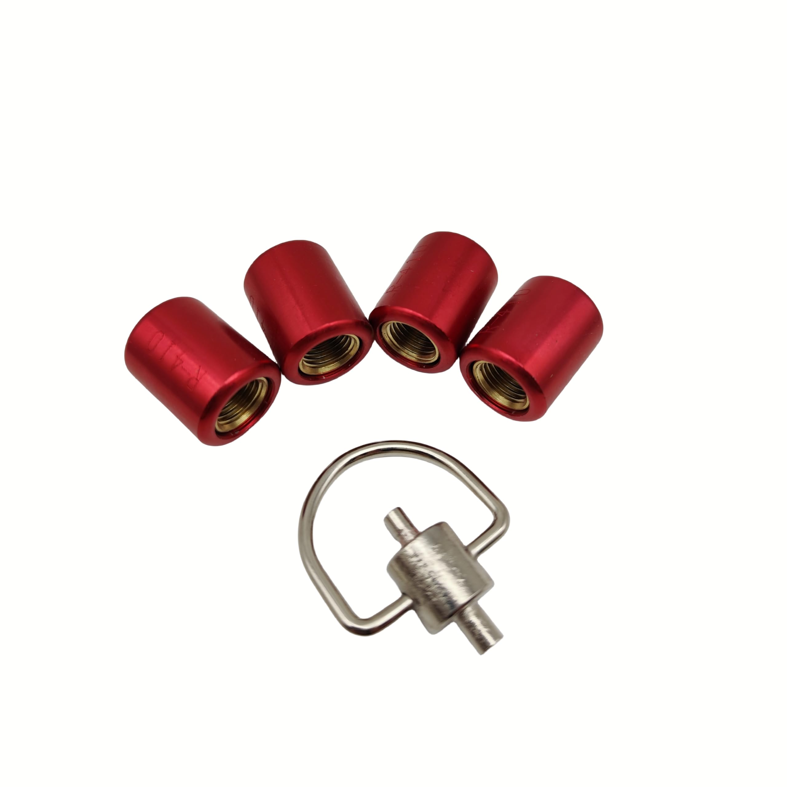 Photo 1 of (4) 1/4 Locking Cap R410 & (1) Universal Locking Cap Tool