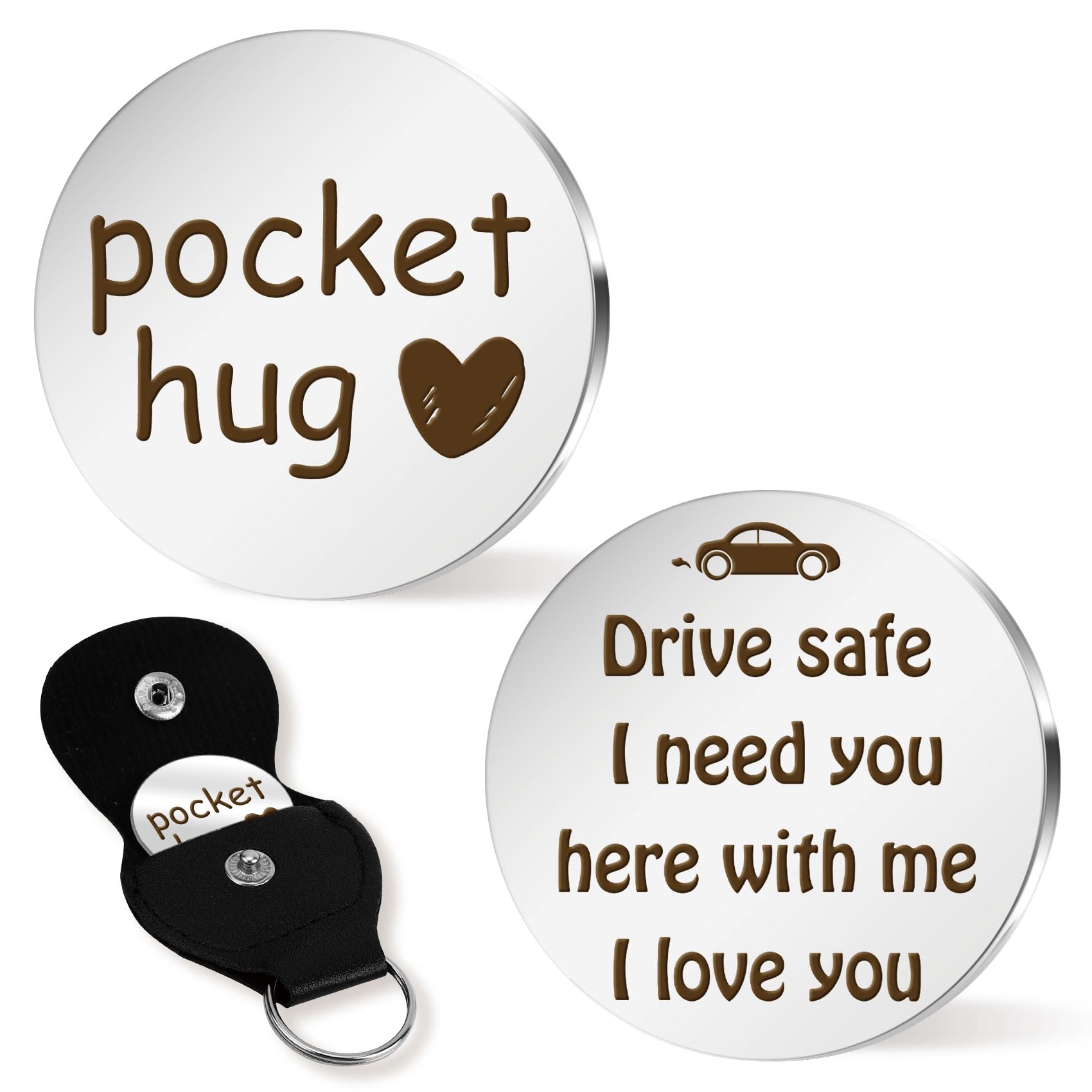 Drive Safe Gift for Him Gifts Pocket Hug I Love You Gifts for Boyfriend