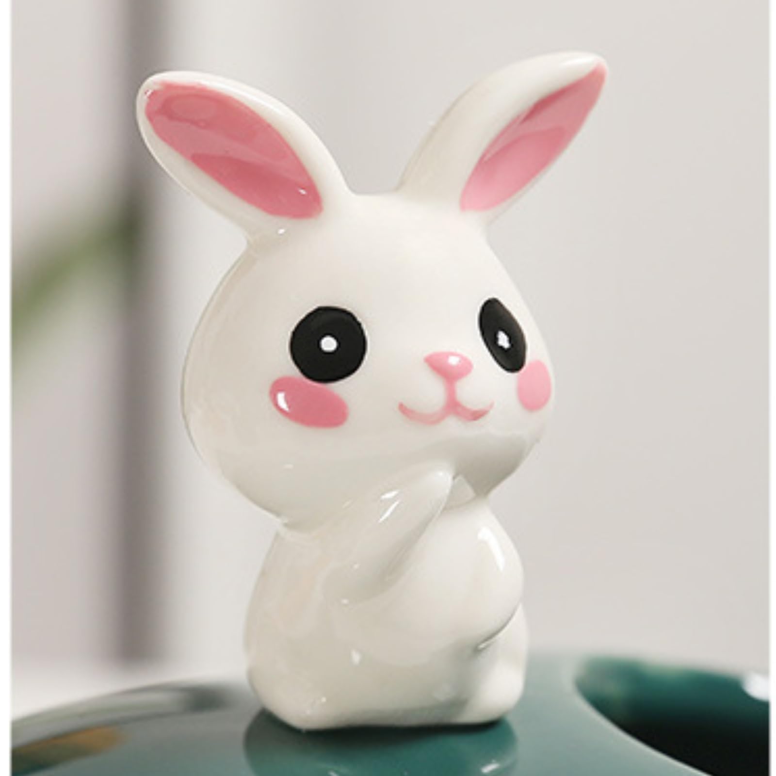 Popielniczka Stołowa, Elegancka Kreatywna Ceramiczna Popielniczka Anty-muchowa Popielniczka Do Cygar Do Użytku Wewnątrz Popielniczka do Baru(Green-a)