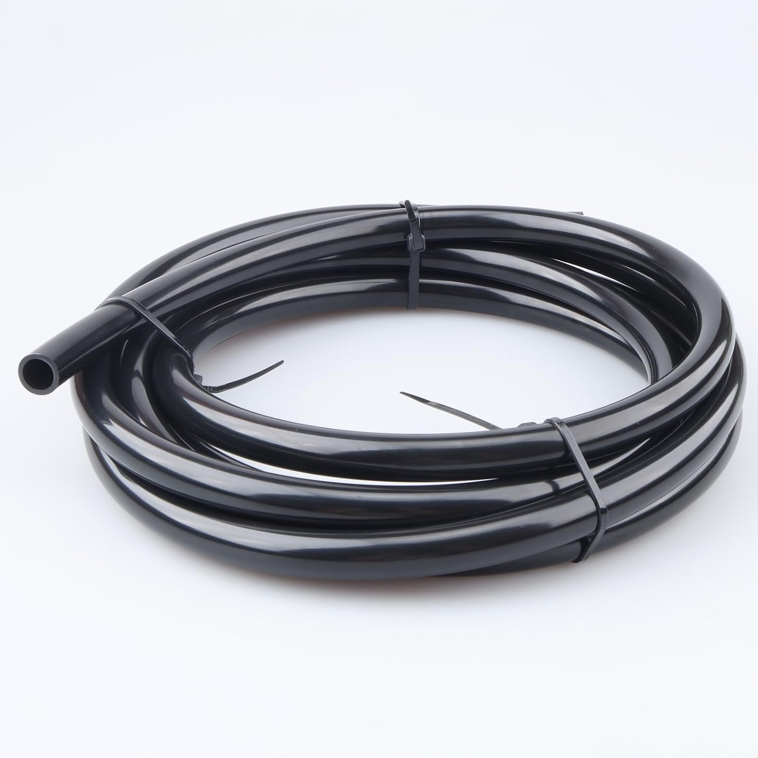 AC PERFORMANCE Flexible Black Metric 1/2 inch OD Nylon Hose Pneumatic Tubing Tube for Air Brake System Or Fluid Transfer (1/2" OD Nylon Line, 20 feet)