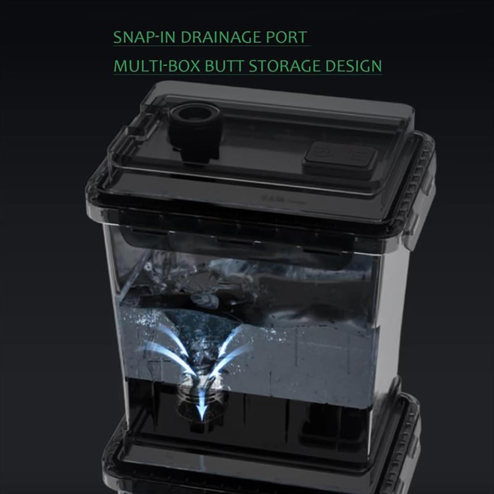 Machine de nettoyage de résine pour imprimante 3D, appareil de lavage oscillant de bureau avec 2 boîtes, nettoyage efficace du modèle pour une meilleure finition d'impression, taille 198 x 123 x 150