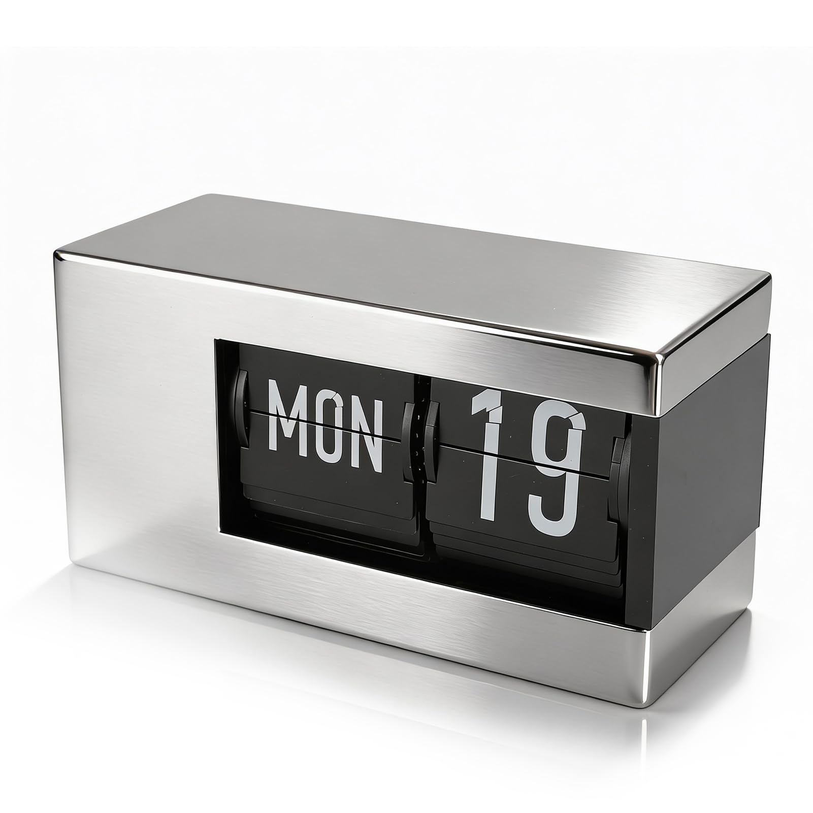 Reloj de mesa de escritorio con tapa automática Zunate con engranajes expuestos de alta precisión