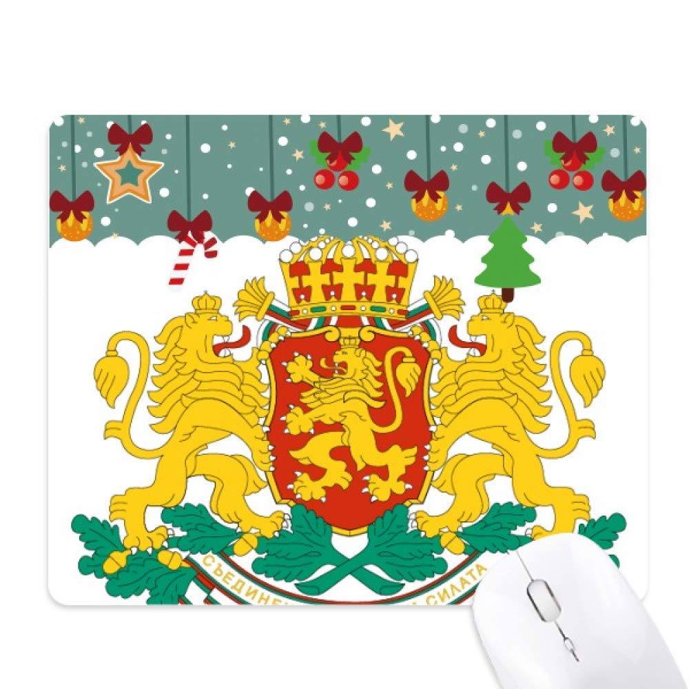 Alfombrilla de ratón de Sofía Bulgaria con escudo nacional para escritorio 5