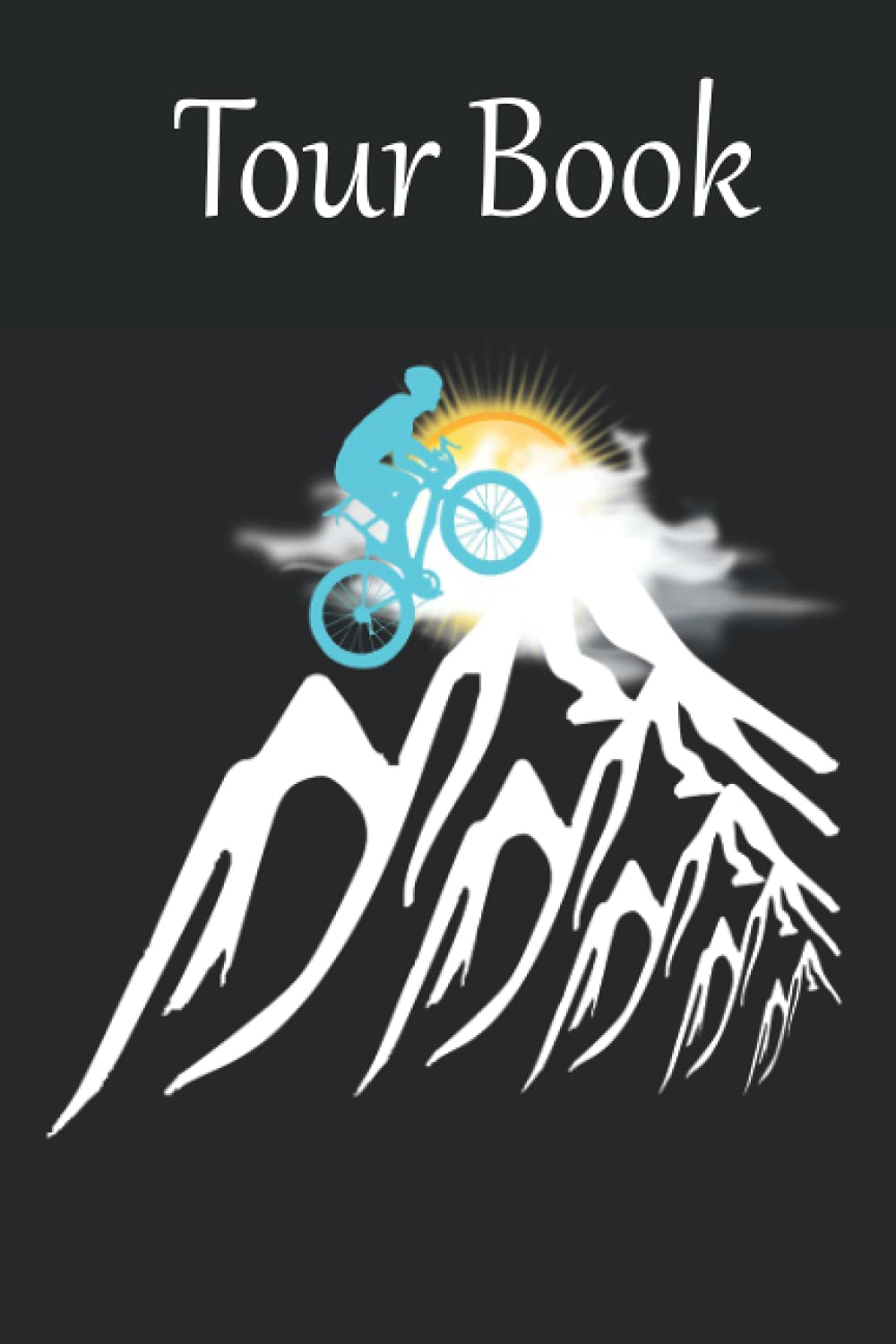 Tour book for Bikers: This beautiful tour book for bikers such as mountain bikers, racing bikers and all other cyclists offers 115 double pages for ... cyclists, bicycle riders and mountain bikers)