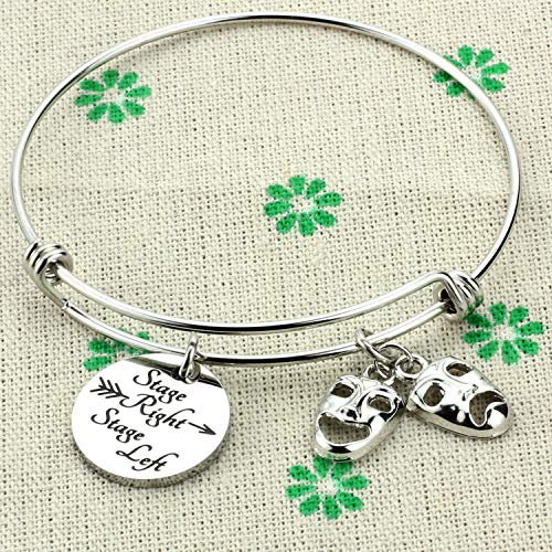 Kivosliviz Theater Gifts Bracelet Drama's Bracelets Gift Comedy Tragedy Jewelry for Actress Theater Bracelet4