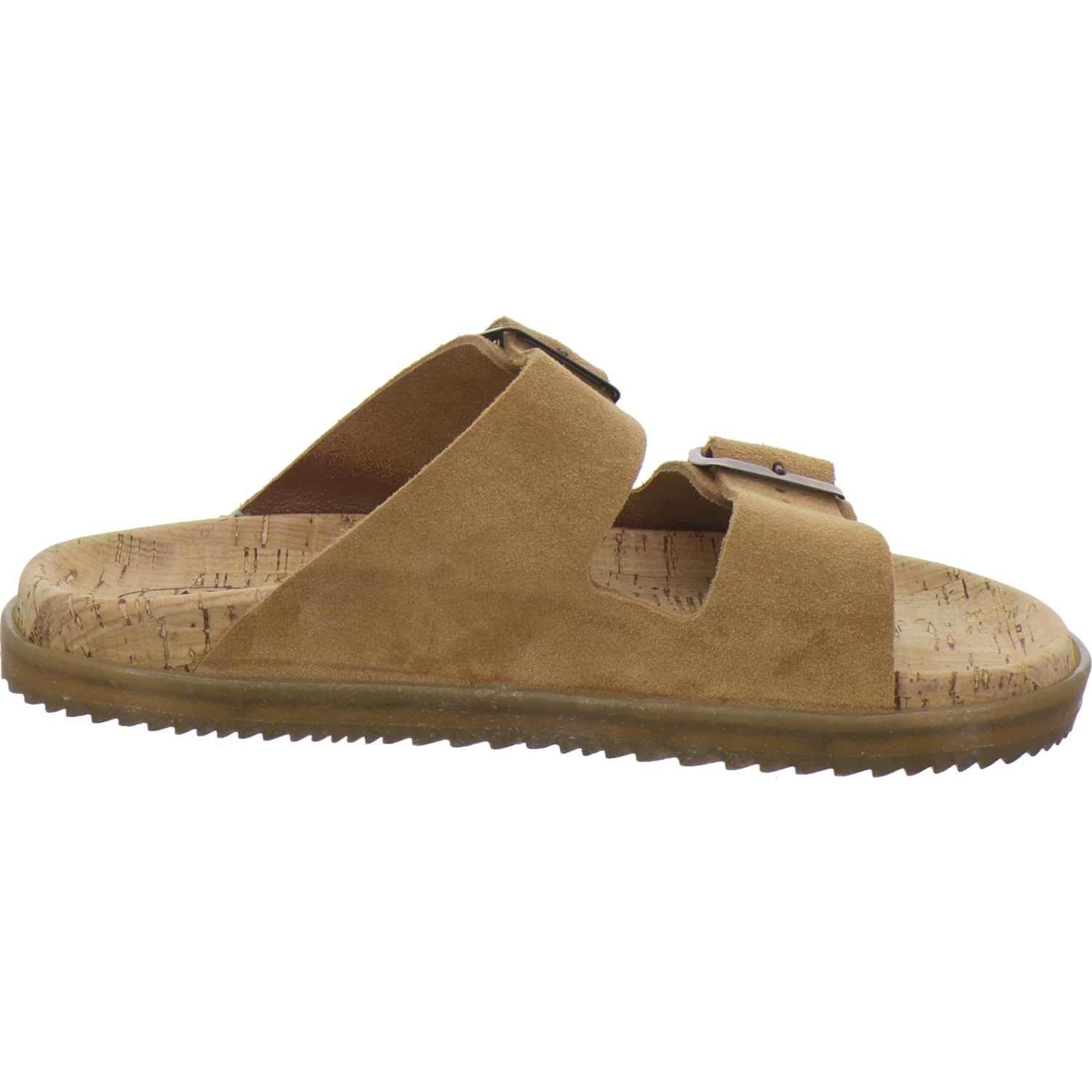 AFS-Schuhe 2400, ciabatte da donna alla moda in vera pelle, sandali estivi con grande fibbia, realizzati a mano in Germania