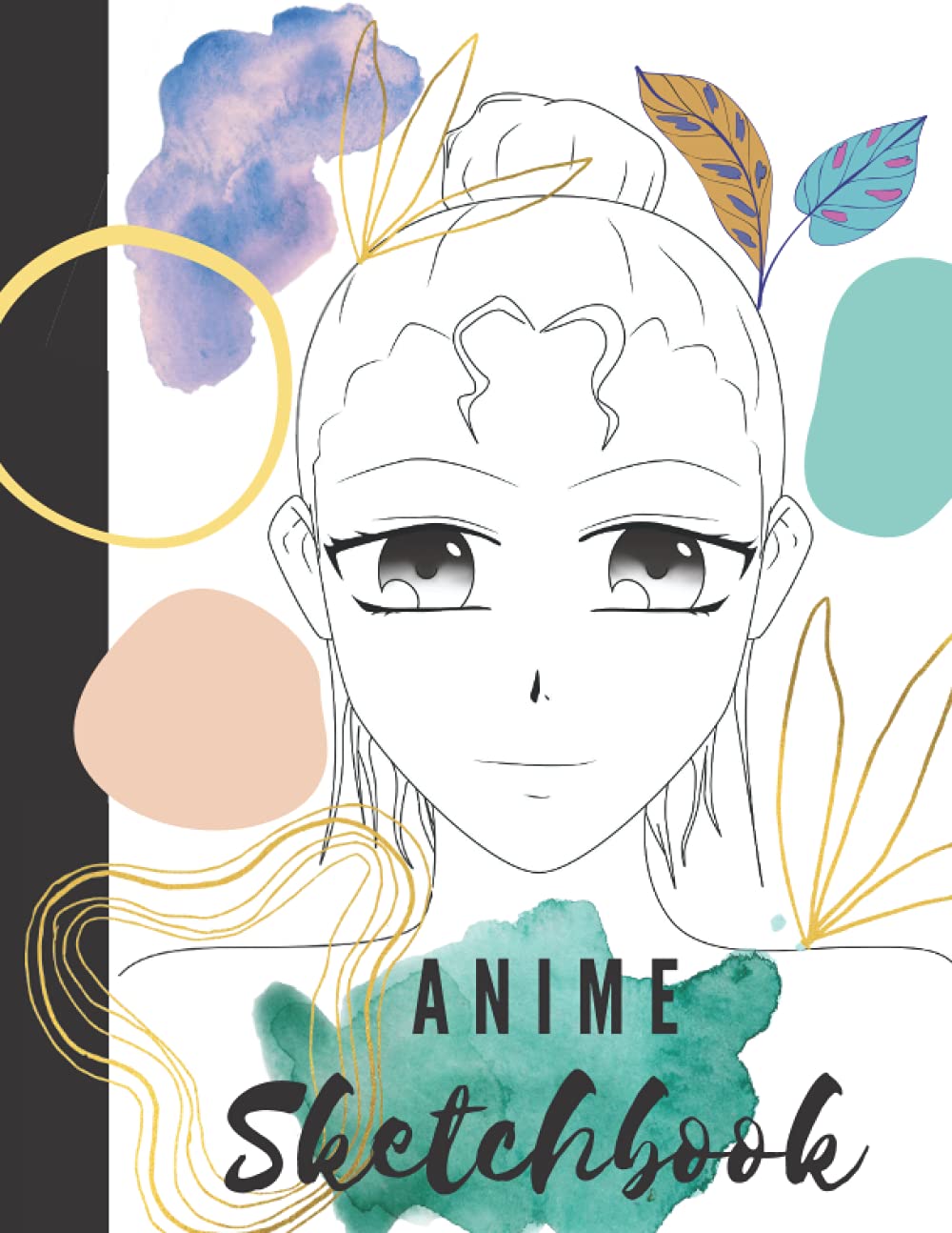 Anime sketchbook for drawing and sketching anime manga,120 8.5x11 A3 blank pages. Manga lover gift idea: Anime lover gift idea. Sketching, doodling and drawing notebook