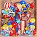 Carnival Circus Balloon Arch Kit,146Pcs Red Yellow Blue Balloon Garland with 4D Red White Stripe,Popcorn,Zebra,Lion,Explosion Star Foil Balloons for Birthday Carnival Circus Theme Party Decorations