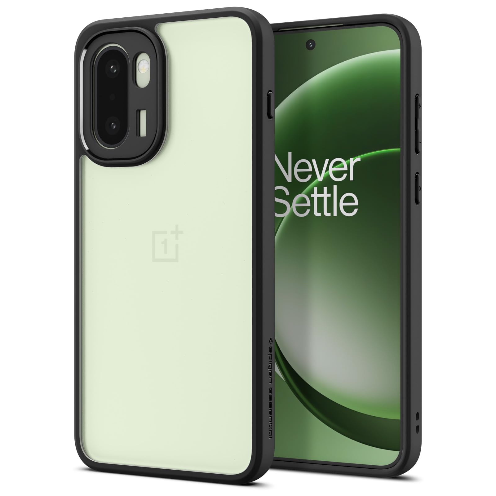 Spigen Essential Sand Crystal Case for OnePlus 15R, Frost Black — Amazon image 9