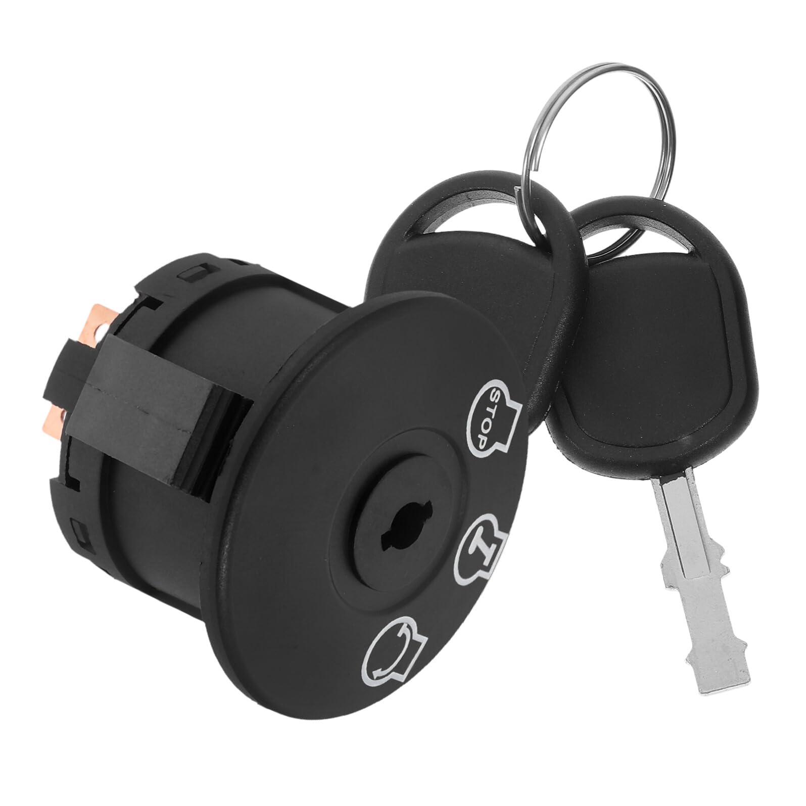 Interrupteur allumage tondeuse compatible clé contact tracteur pelouse
