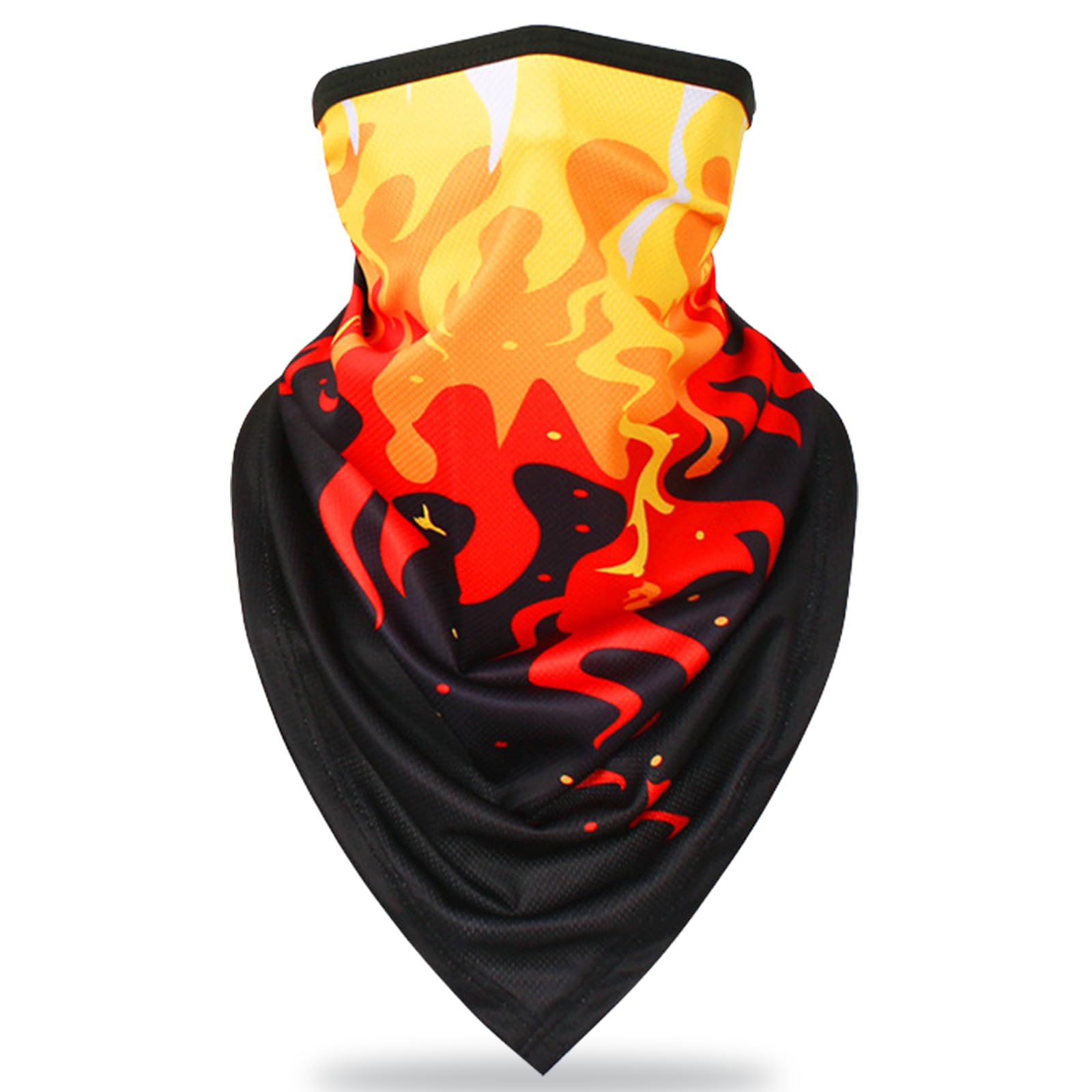 Bandana Neck Gaiter Balaclava Face Scarf Mask Quick-Dry Half Masks for Women Men UV Sun Protection