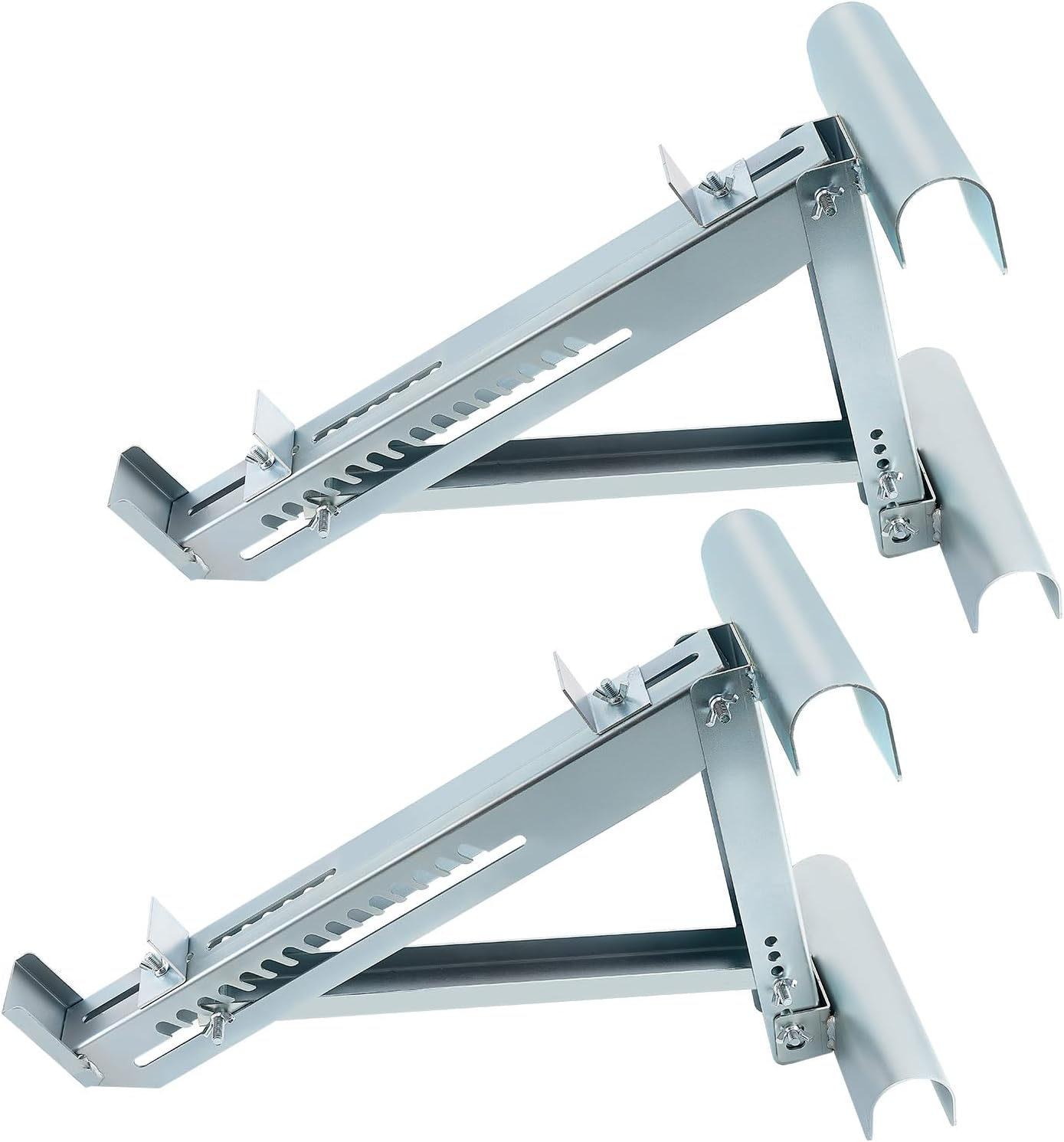 maXpeedingrods 2 Pack Ladder Jacks Scaffold Bracket, Adjustable Extension Ladder Jack for Working 20 inch Stage