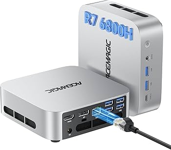 Amazon.co.jp: ACEMAGIC ミニpc AMD Ryzen 7 6800H 8C/16T最大3.7GHz
