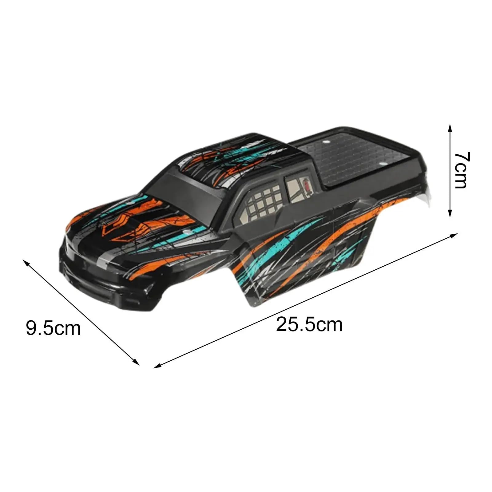 Coque De Carrosserie RC Pour HBX 16889 16889A – Pièce De Rechange – Plastique Robuste – Mise à Niveau – 1/16 – Facile à Remplacer
