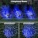 T-SUN Blue Solar Spotlights, Solar Lights Outdoor Waterproof, Auto ON/Off Adjustable Solar Garden Pond Lights for Tree, Patio, Yard, Garden, Driveway, Stairs, Pool Area (Blue- 2 Pack)