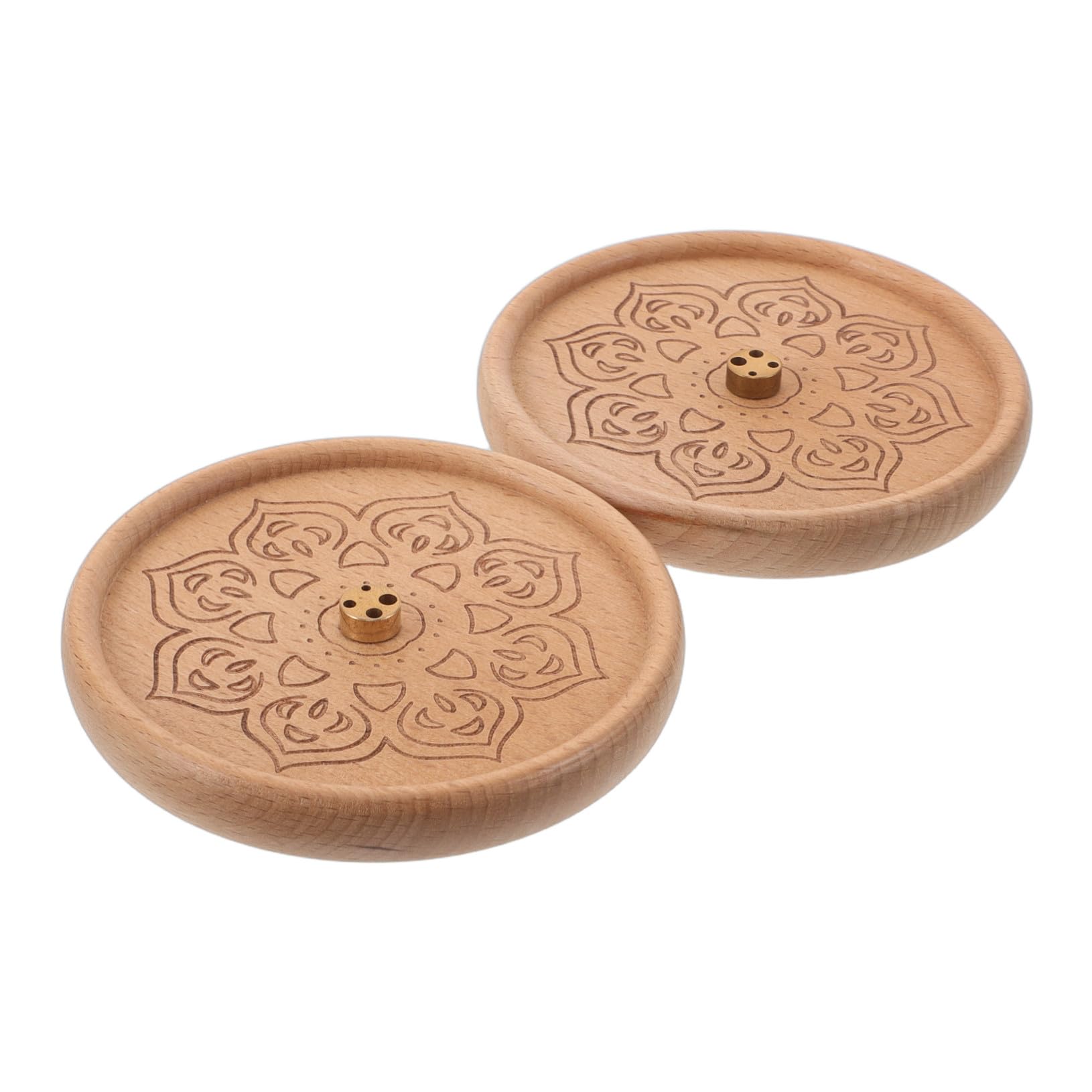 Porte-parfum lotus en bois de hêtre pour harmoniser votre esprit