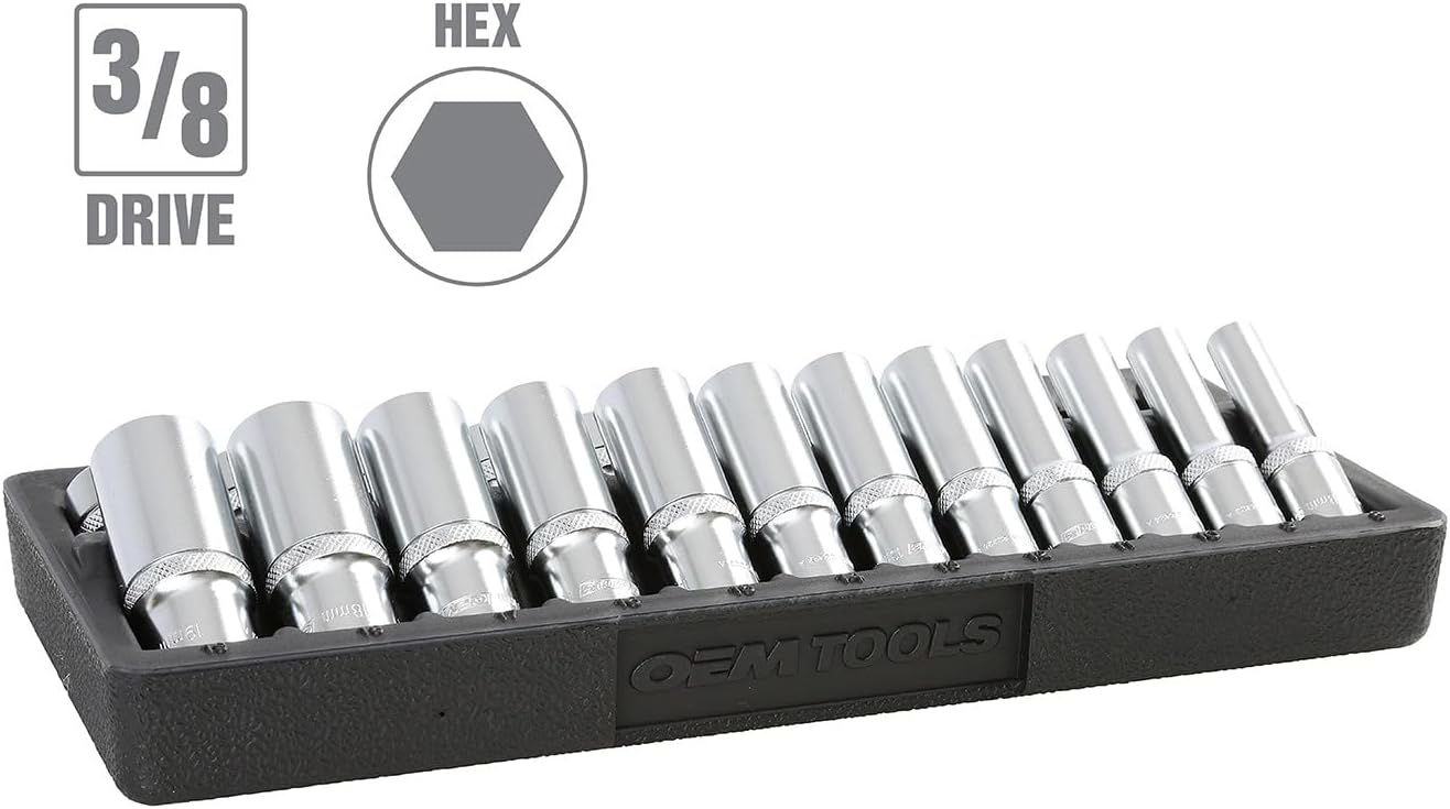 OEMTOOLS 22963 24-Piece Metric Socket Set