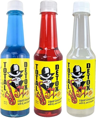 Concentrado líquido Jazz Total Detox de 10 oz con B2 y Creatina (3)