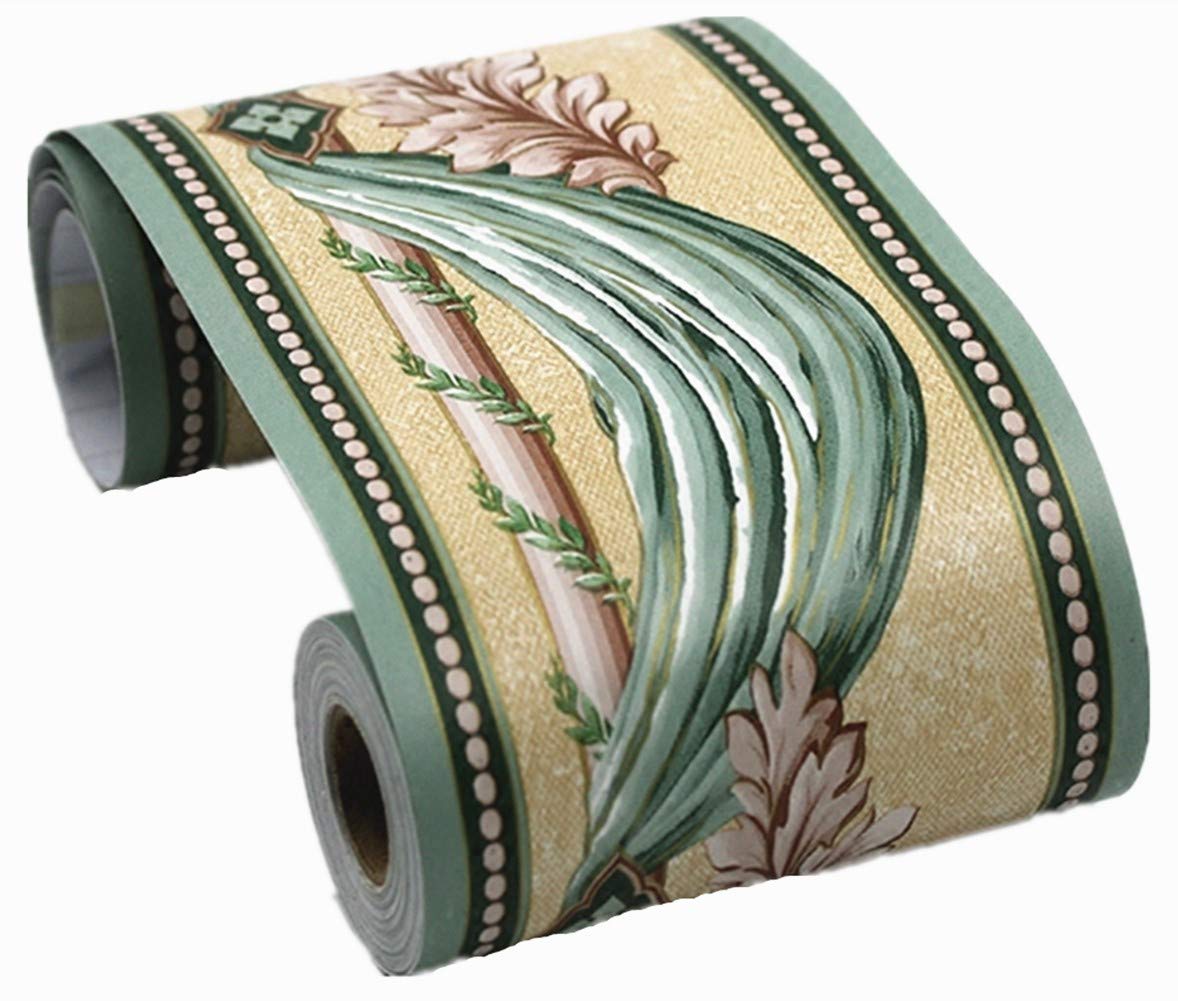 Papier peint imperméable vert texture rideau de qualité supérieure Amao