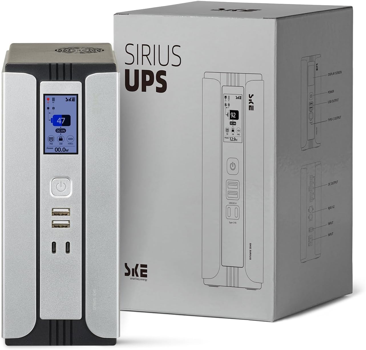UPS Power Supply Battery Backup Sirius